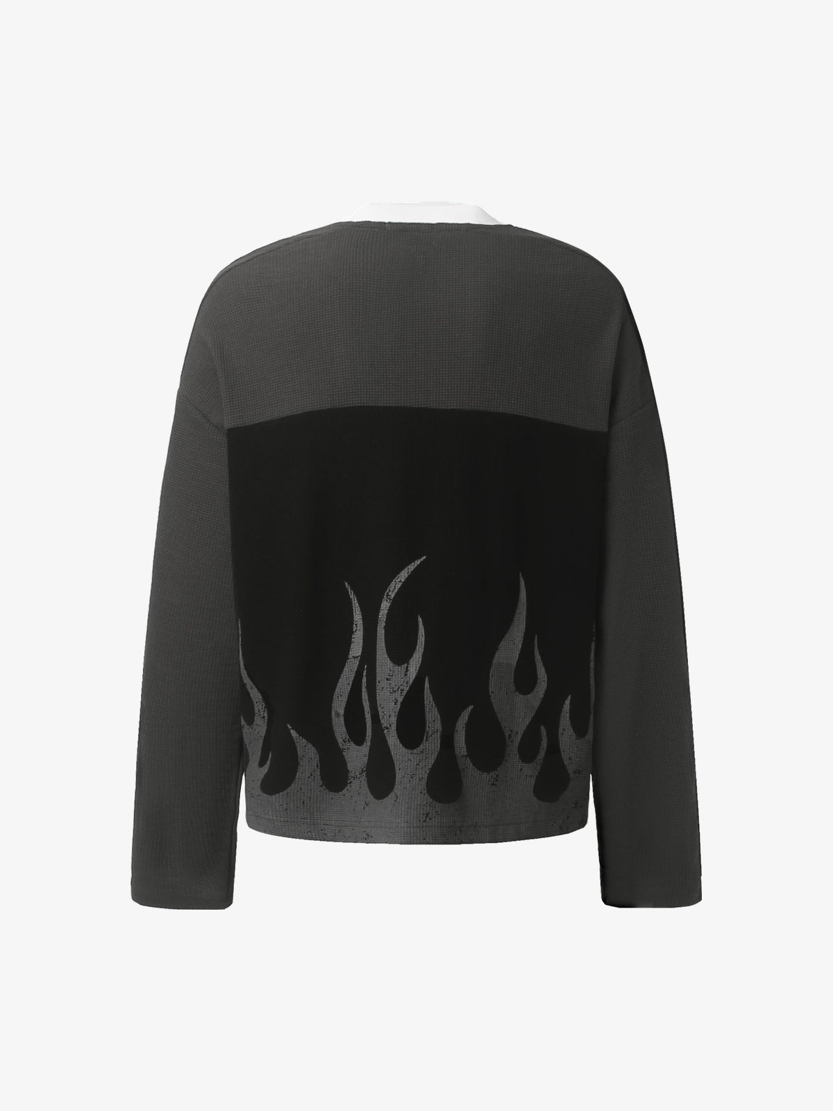 GLFS FLAME 87 GRAPHIC SWEATSHIRT; Black; back view