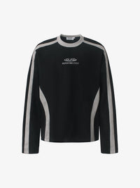 GLFS | CONTRAST STRIPE RAGLAN SWEATSHIRT