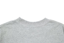 SKATE PARK PORTRAIT COLLAGE GRAPHIC SWEATSHIRT; Gray; garment construction detail