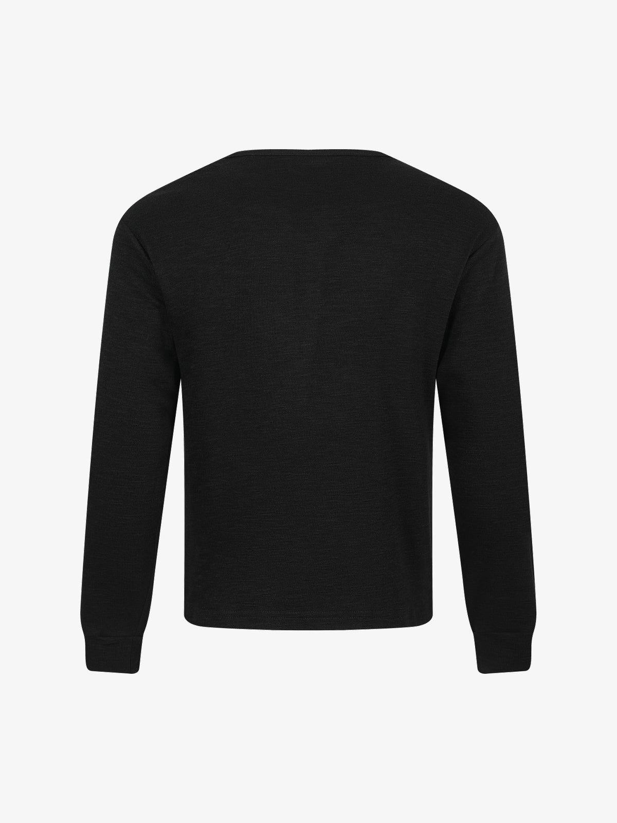 TAELE PLUS STAR COLLAGE GRAPHIC SWEATSHIRT; Black; back view