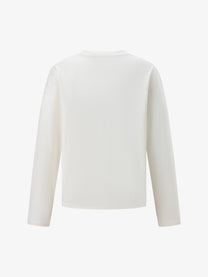 TRYTHM CLUB STAR 2000 GRAPHIC SWEATSHIRT; Beige; back view
