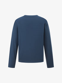 TRYTHM CLUB STAR 2000 GRAPHIC SWEATSHIRT; Blue; back view