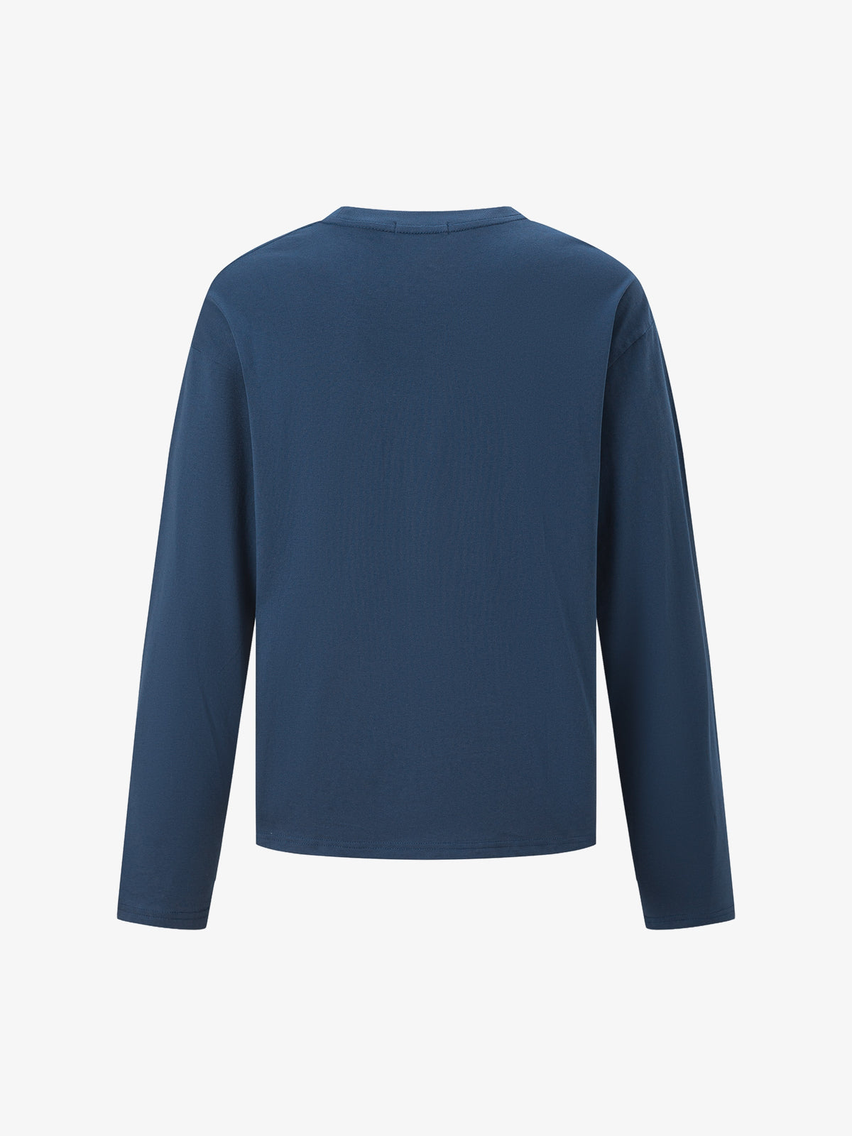 TRYTHM CLUB STAR 2000 PRINT SWEATSHIRT; Blue; back view