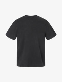 11KN PORTRAIT GRID GRAPHIC T-SHIRT; Black; back view
