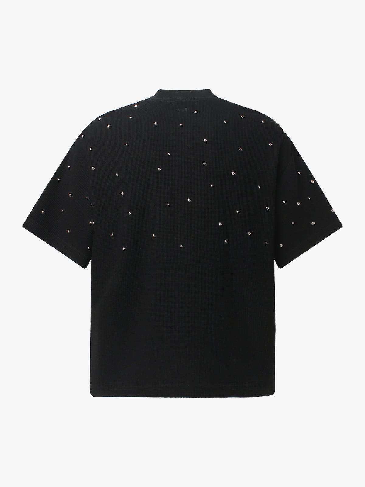 GLFS STUDDED GRILLZ GRAPHIC T-SHIRT; Black; back view