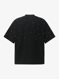 GLFS STUDDED GRILLZ GRAPHIC T-SHIRT; Black; back view
