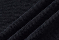MADE EXTREME PEACE LOVE SLOGAN T-SHIRT; Black; fabric detail