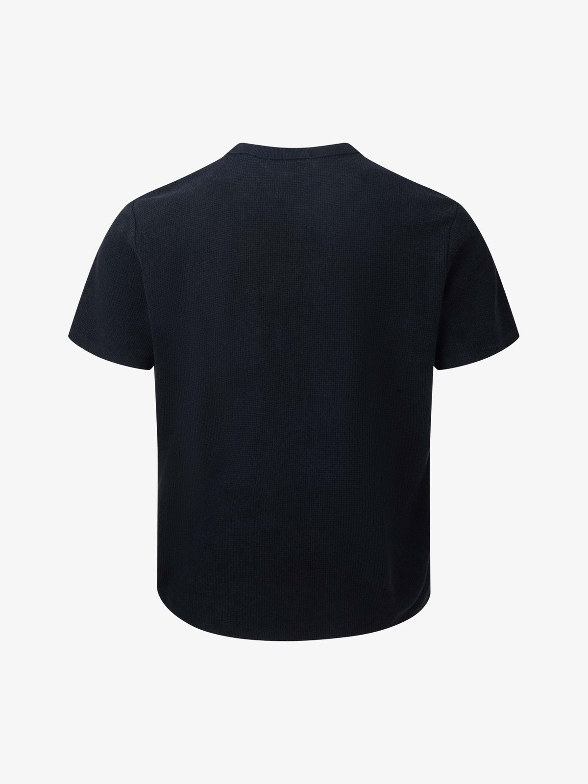 MADE EXTREME PEACE LOVE SLOGAN T-SHIRT; Black; back view