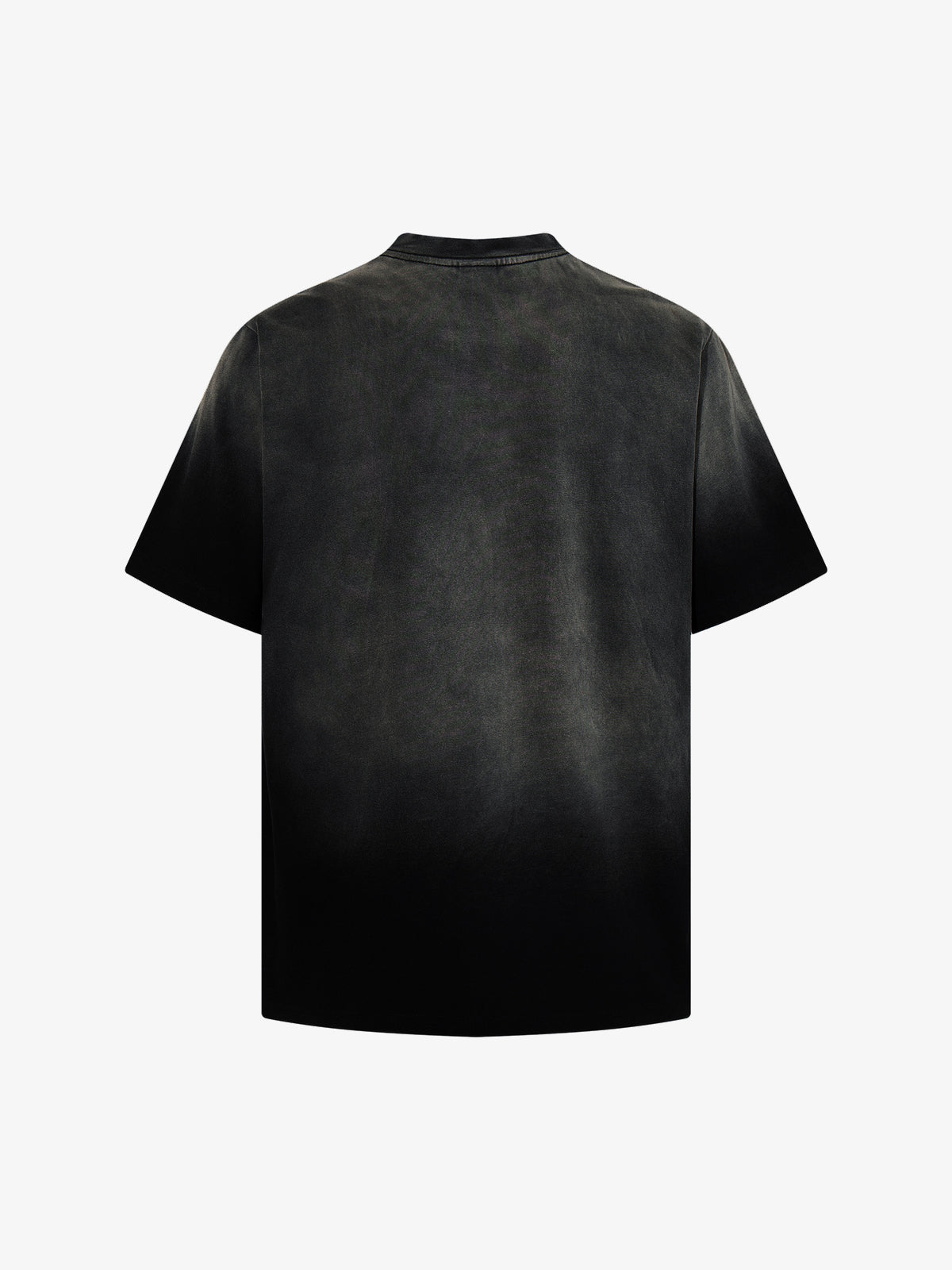 MCCNN FADED PUNK POSTER T-SHIRT; Black; back view