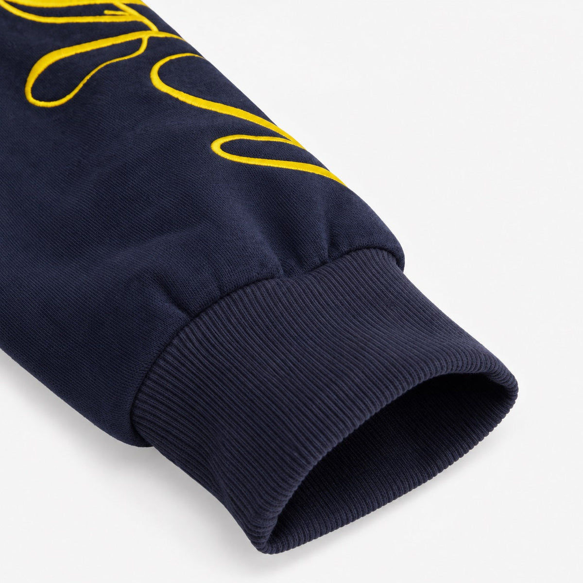 404MOB | Sleeve Lettering Zip Up Hoodie - product detail