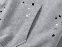 ARTIE MASTER | Rhinestone Scatter Hoodie - product detail