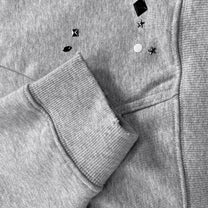 ARTIE MASTER | Rhinestone Scatter Hoodie - product detail
