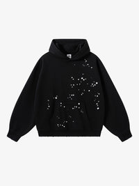 ARTIE MASTER | Rhinestone Scatter Hoodie