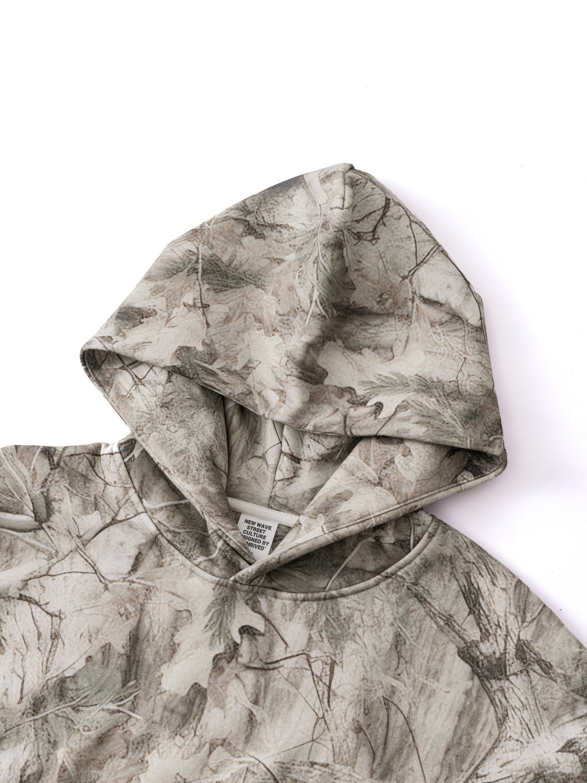 BE THRIVED | Washed Camo Hoodie - product detail