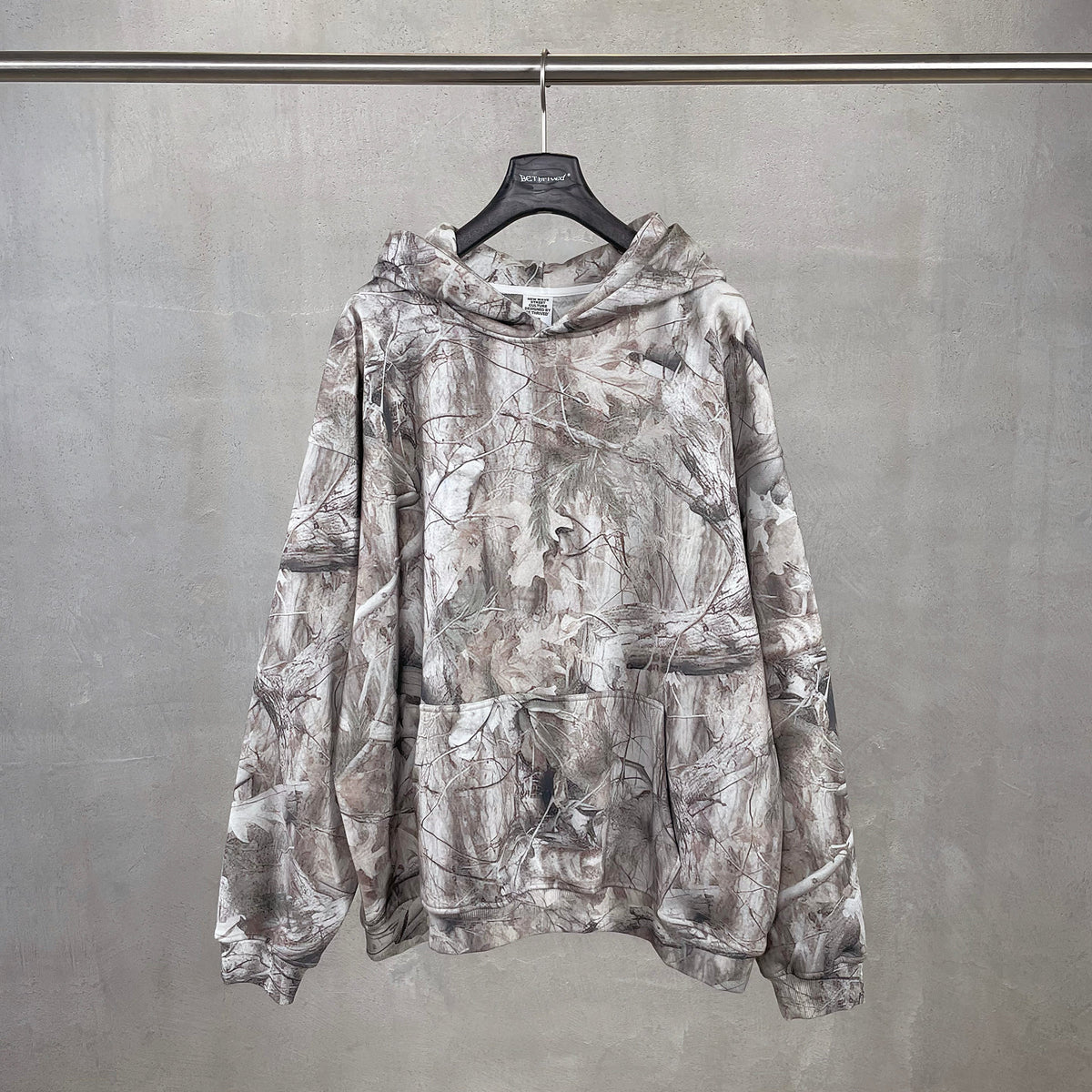 BE THRIVED | Washed Camo Hoodie - product detail