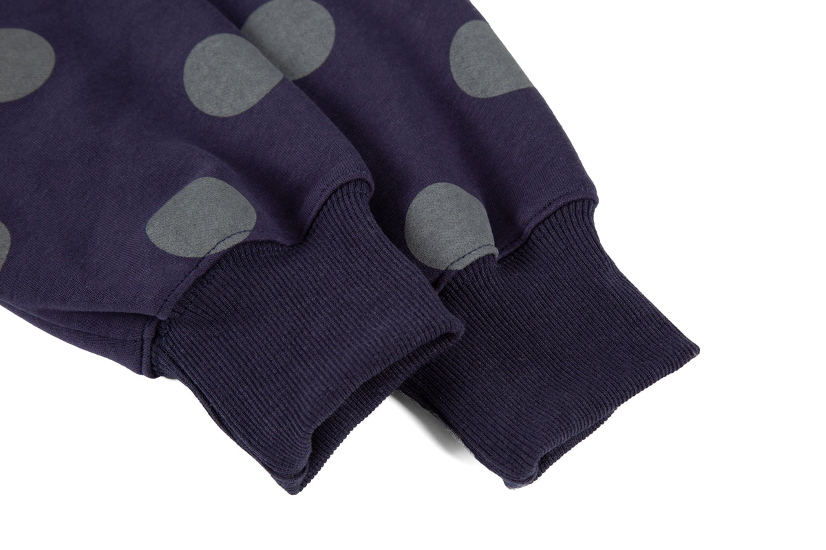 BATTLE KID | Polka Dot Zip Up Hoodie - product detail