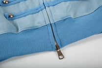 BATTLE KID | Military Tab Zip Up Hoodie - product detail