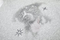 BLACK ENERGY | Puppy Sketch Zip Up Hoodie - product detail