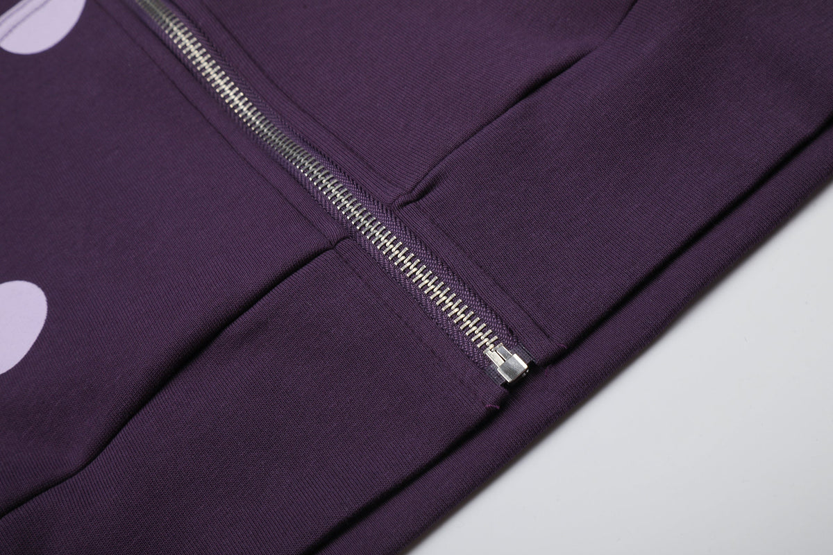 BLACK ENERGY | Cross Applique Zip Up Hoodie - product detail