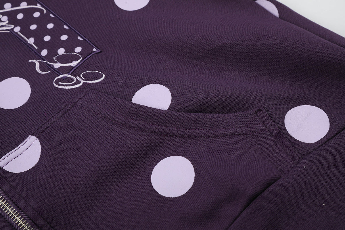 BLACK ENERGY | Cross Applique Zip Up Hoodie - product detail
