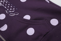 BLACK ENERGY | Cross Applique Zip Up Hoodie - product detail