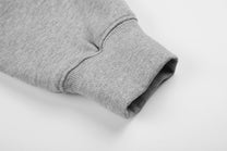 BLACK ENERGY | Statement Script Zip Up Hoodie - product detail