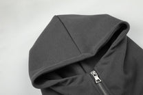 BLACK ENERGY | Character Print Zip Up Hoodie - product detail