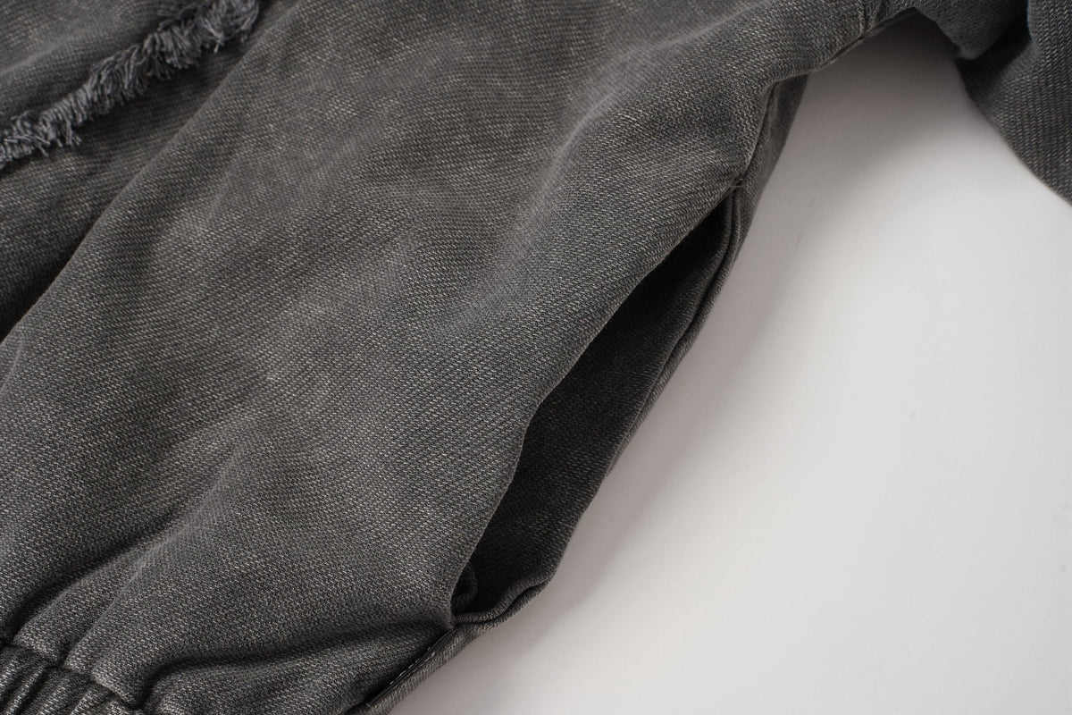 EXTREME CAUSE | Deconstructed Panel Zip Up Hoodie - product detail