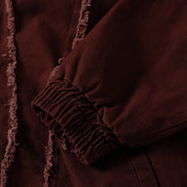 EXTREME CAUSE | Contrast Stitch Zip Up Hoodie - product detail