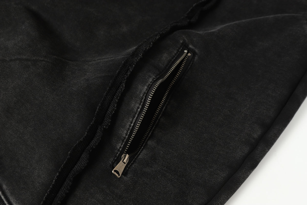 EXTREME CAUSE | Asymmetric Zip Up Hoodie - product detail