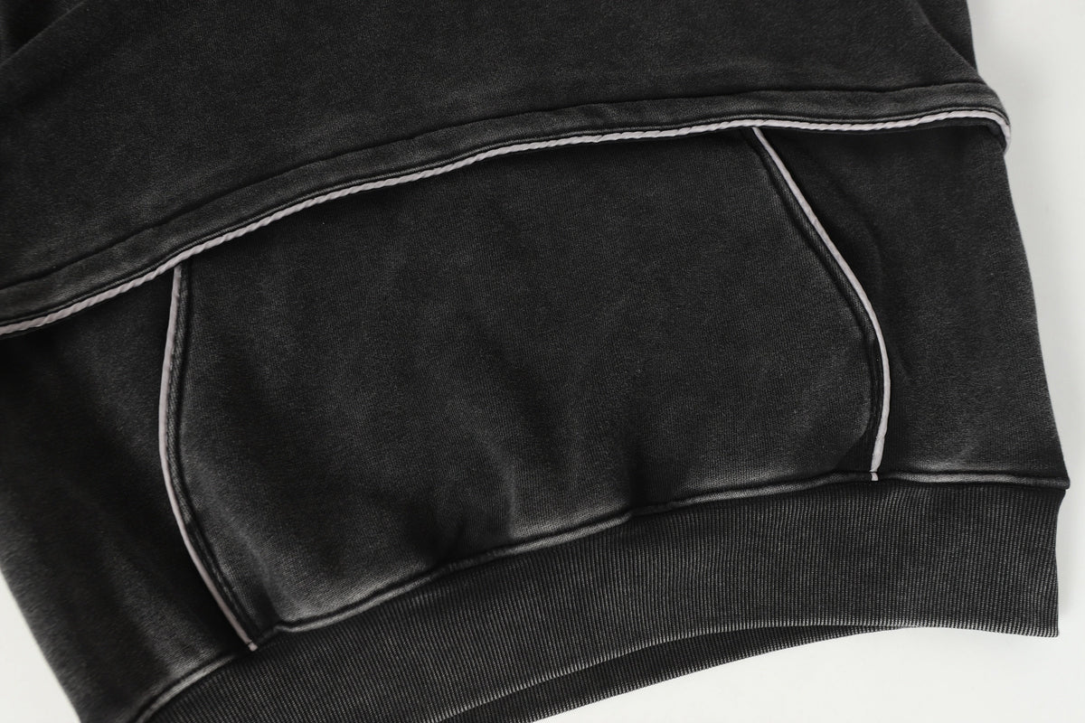 EXTREME CAUSE | Layered Panel Hoodie - product detail