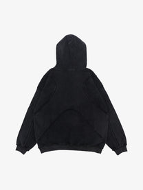 FGSS | Deconstructed Panel Hoodie in Black - back view