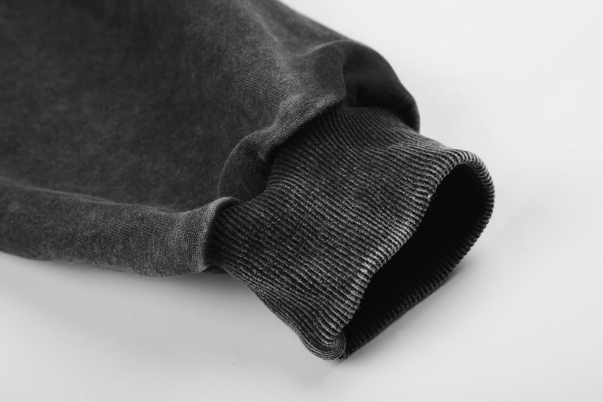 GEESAS | Washed Star Zip Up Hoodie - product detail