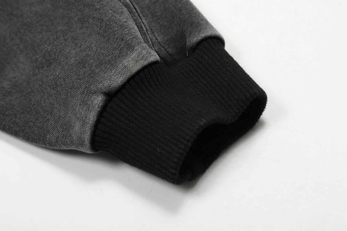 GEESAS | Sleeve Pocket Zip Up Hoodie - product detail
