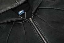 GEESAS | Sleeve Pocket Zip Up Hoodie - product detail