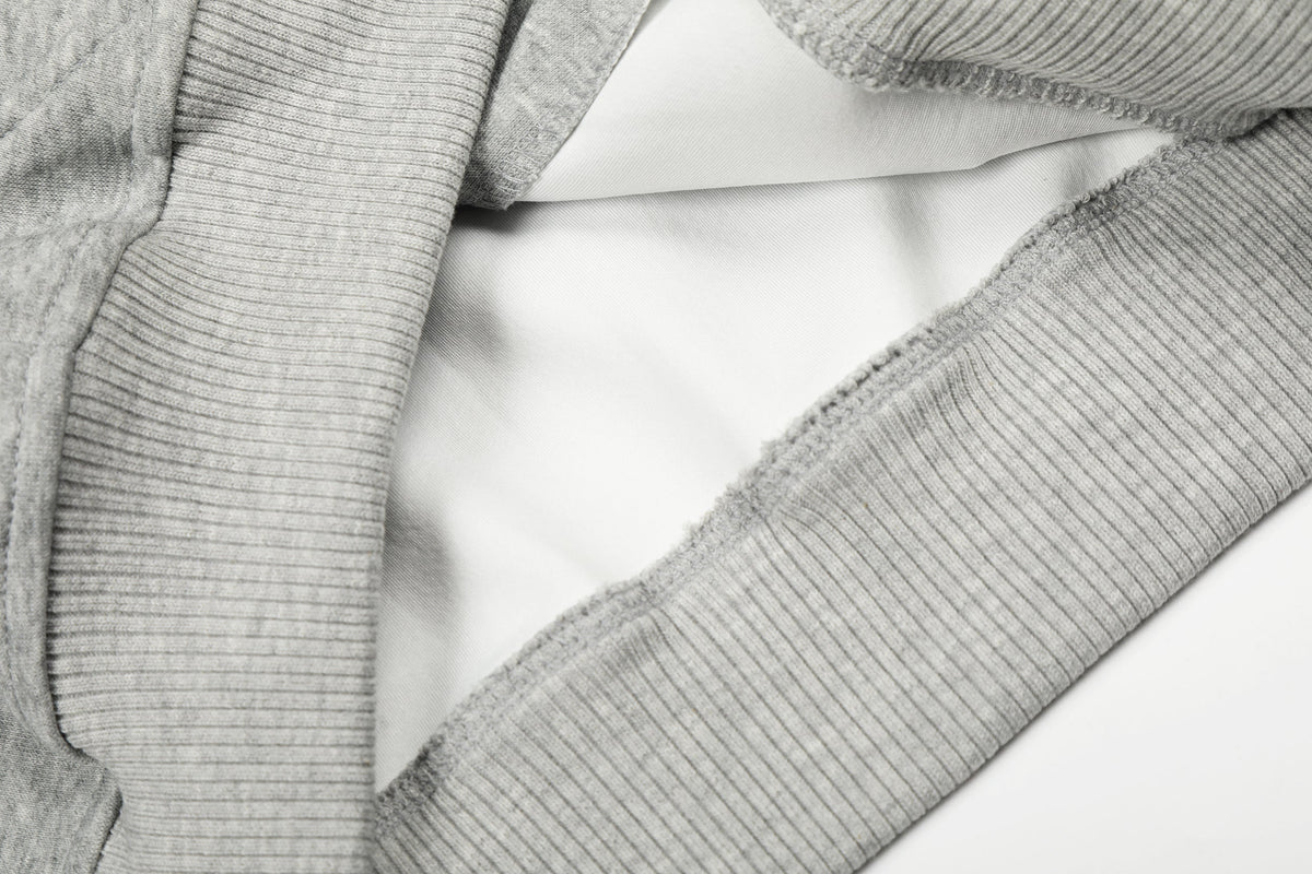 GEESAS | Studded Yoke Zip Up Hoodie - product detail