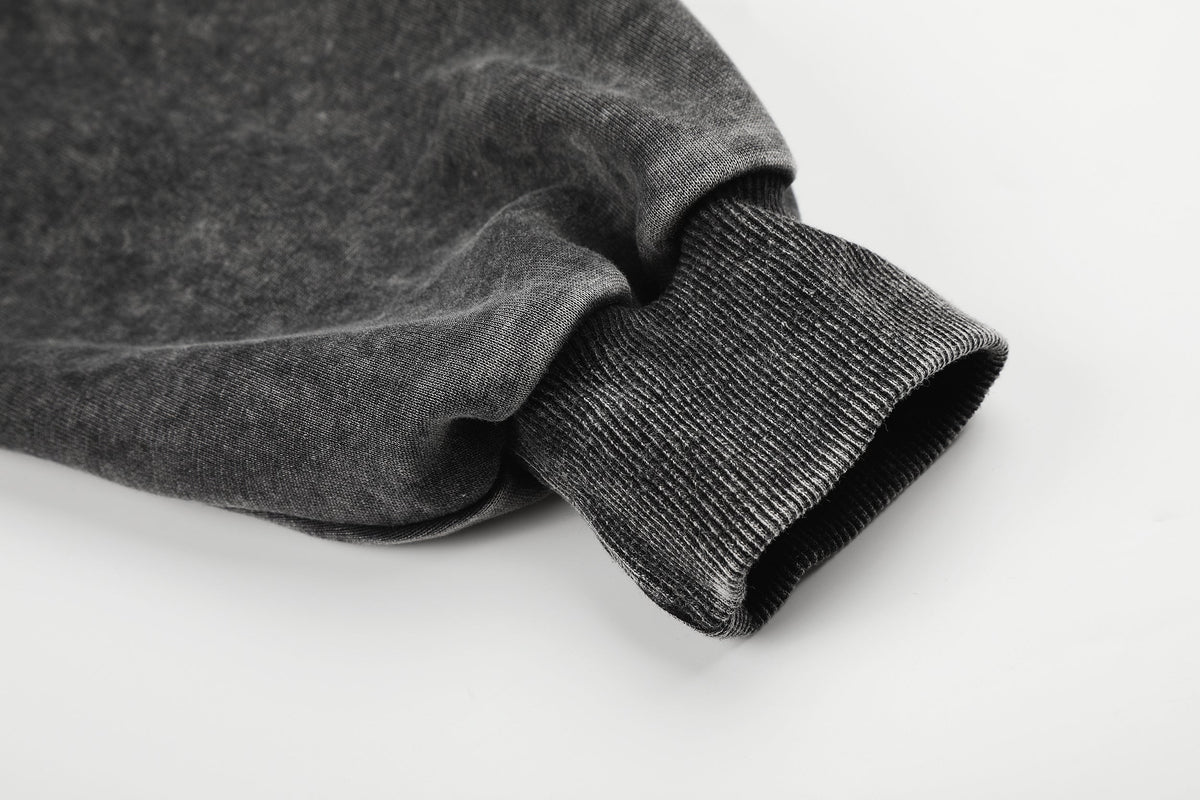 GEESAS | Stud Grid Zip Up Hoodie - product detail