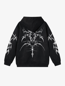 JKPTWSO | Thorn Scorpion Hoodie in Black - back view