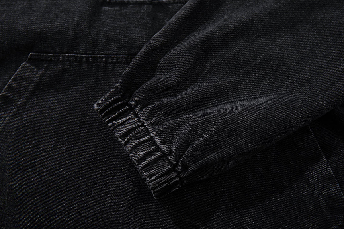 MCCNN | Toggle Front Washed Hoodie - product detail