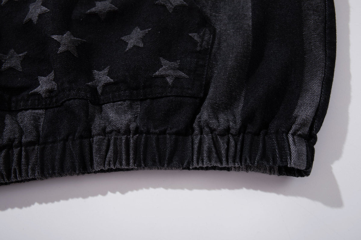 MCCNN | Star Monogram Stripe Hoodie - product detail