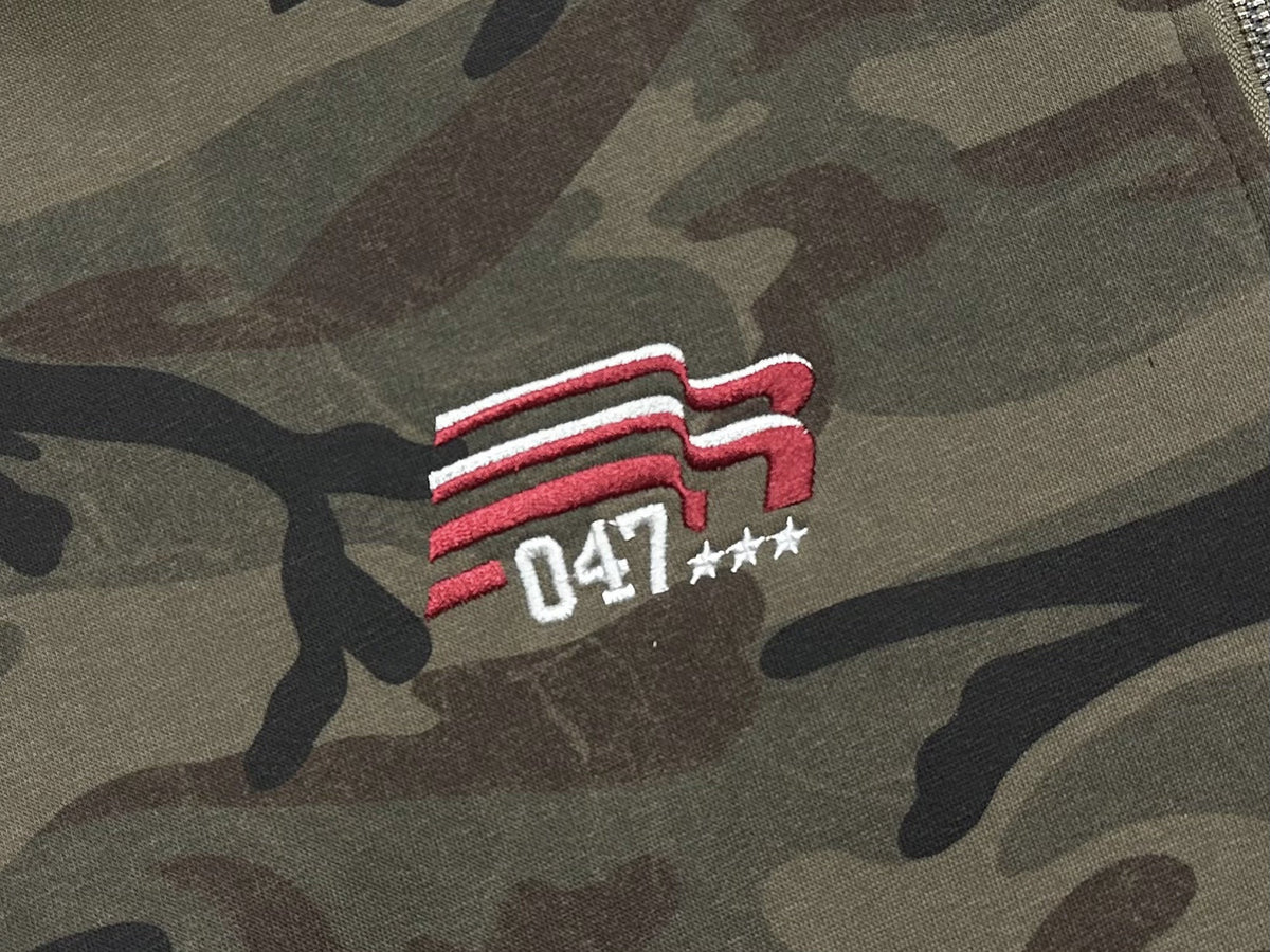MR047 | 69 Camo Zip Up Hoodie - product detail