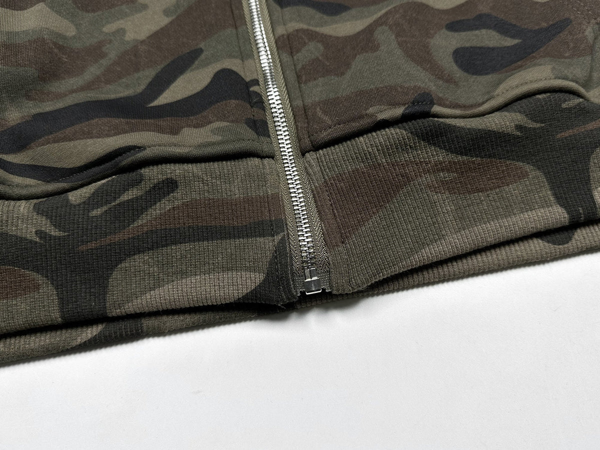 MR047 | 69 Camo Zip Up Hoodie - product detail