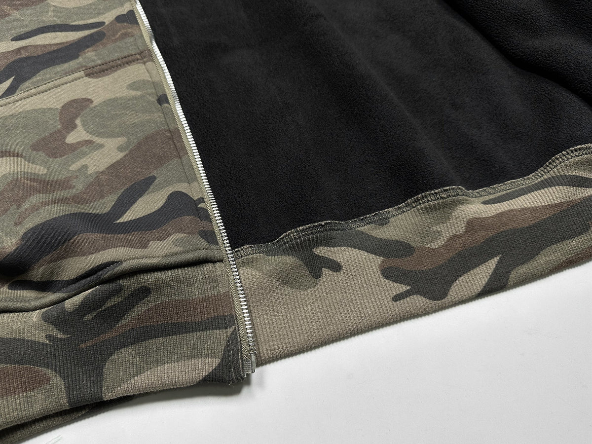 MR047 | 69 Camo Zip Up Hoodie - product detail