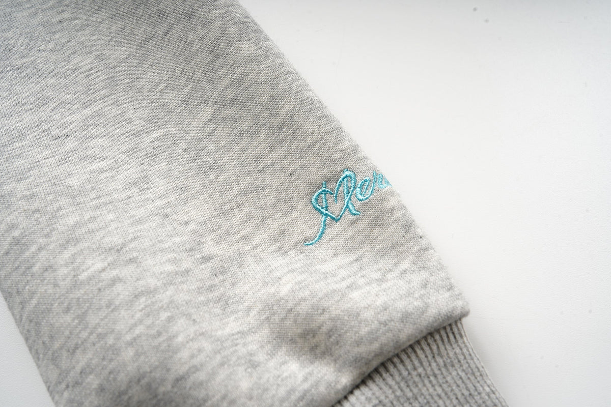 MERSHIER | Contrast Chunky Zip Up Hoodie - product detail