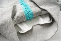 MERSHIER | Contrast Chunky Zip Up Hoodie - product detail