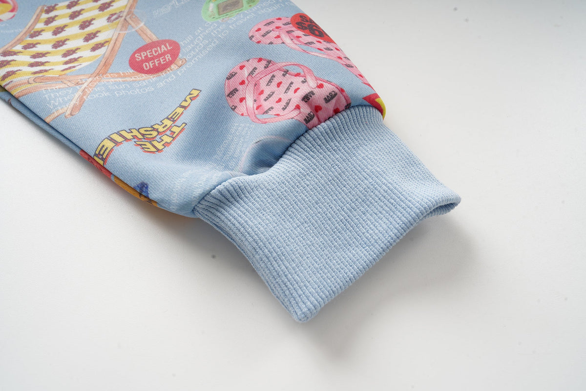 MERSHIER | Toy Collage Zip Up Hoodie - product detail