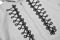 OR | Military Braid Zip Up Hoodie - product detail