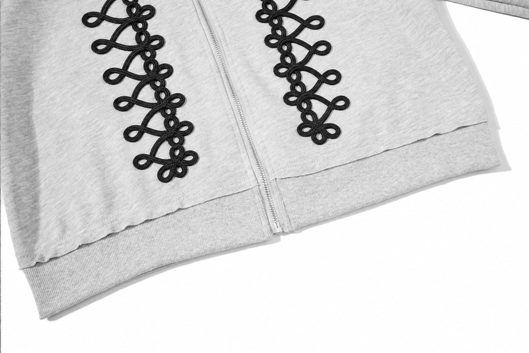 OR | Military Braid Zip Up Hoodie - product detail