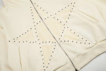 SEVEERS | Studded Star Zip Up Hoodie - product detail
