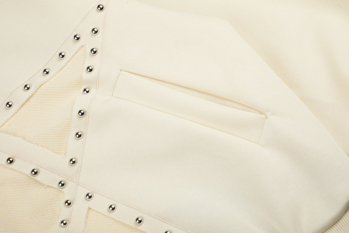 SEVEERS | Studded Star Zip Up Hoodie - product detail